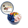 The Royal Tin w/ Mints, Jelly Beans and Hard Candy - Blue